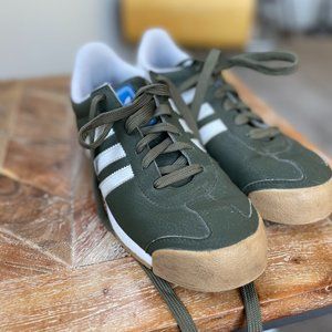 Green Adidas Samoas
